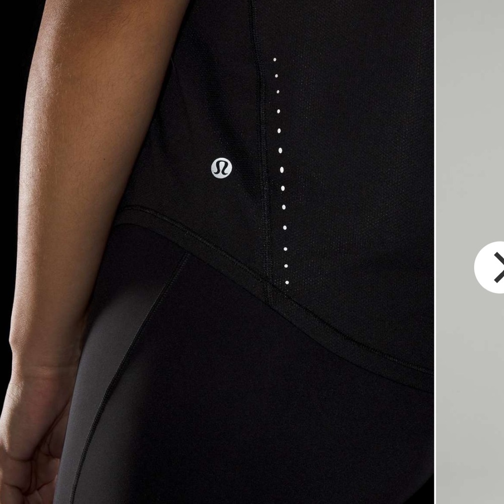 Lululemon High-Neck Run and Train Tee